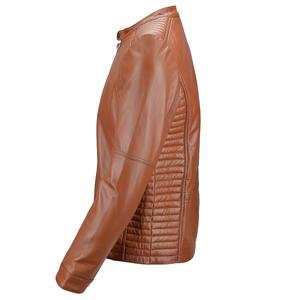 Chaqueta de Motociclista Clásica Personalizada OEM, Chaqueta de Cuero Vacuno de Invierno Premium Resistente al Viento con Capucha para Adultos - Product Image 6