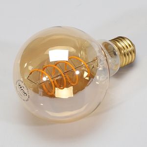 [Vitson] Edison LED Globe <b>Bulb</b> Ring High Quality 2200K <b>E26</b> G80 3W KOR Style 246170 - Product Image 5