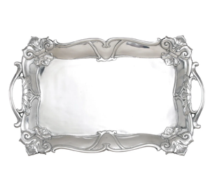 ถาดเสิร์ฟหรูหราทันสมัยราคาส่ง เป็นมิตรกับสิ่งแวดล้อม ทำความสะอาดง่าย เหมาะสำหรับเสิร์ฟขนมหวาน ถาดโลหะ - Product Image 2