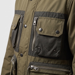 Chaleco Utilitario sin Cuello para Hombre, con Cierre, Multibolsillos, Tejido, Abrigo Cálido para Caza y Tiro al Aire Libre - Product Image 5