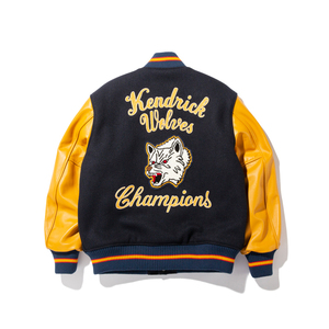 Premium Chenille Patch Letterman <b>Jacket</b> Soft Leather Sleeves Embroidered <b>Baseball</b> Varsity <b>Jacket</b> Custom <b>Men</b> Outerwear - Product Image 6
