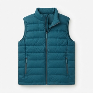 Gilet matelassé pour homme, vêtement d'extérieur d'hiver, veste sans manches décontractée avec poches, fabriqué sur mesure - Product Image 6
