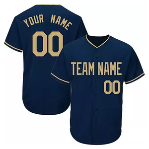 Custom Black Baseball Jersey With Team Name And Number <b>Screen</b> Printed For Men Regular Fit Short Sleeve All Seasons Apparel - Product Image 3
