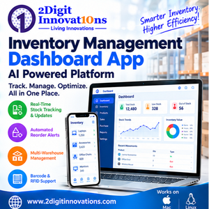 Plateforme d'analyse des ventes avec application de gestion des stocks alimentée par l'IA pour les entreprises (Mac/Linux) et la finance mobile - Product Image 1