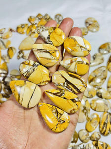 Vente en gros de cabochons de jaspe mookaïte breccié naturel de qualité exceptionnelle, faits à la main, pour bijoux - Product Image 2