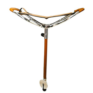 Premium leather hunting <b>stool</b> <b>folding</b> camping <b>stool</b> wholesale supplier OEM custom handmade export outdoor furniture in low price - Product Image 1