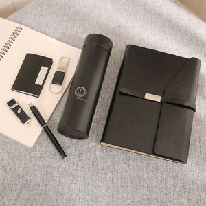 Ensemble cadeau d'affaires multifonctionnel moderne avec logo personnalisé, tasse isotherme, carnet pour événements d'entreprise et personnel - Product Image 2
