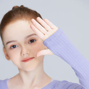 Justaucorps de gymnastique à manches longues pour femmes, uniforme de compétition avec strass, personnalisé pour la vente en ligne - Product Image 6