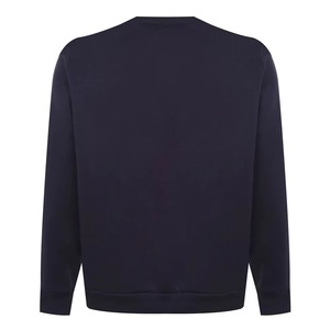 Sweat-shirt à capuche thermique en molleton uni pour homme, en mélange polyester/coton tricoté épais, brodé, respirant et coupe-vent - Product Image 2