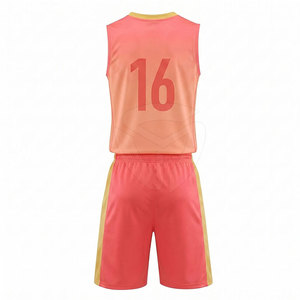 Ensemble d'uniformes de basketball légers pour hommes, maillot sans manches et short en tissu à séchage rapide pour les jeux et l'entraînement en intérieur et en extérieur - Product Image 3