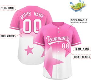 Wholesale High Quality Fashionable Short Sleeve Baseball Jersey Custom Printed Quick Dry Softball Breathable Cheap Price 100% - Product Image 2