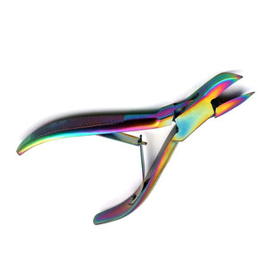 NAIL ART Toenail Clipper Trimmer Chameleon Rainbow Nipper Cutter Ingrown Pedicure Tool Professional Stainless Steel Sharp - Product Image 3