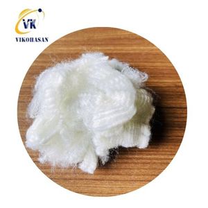 Fibre de polyester 100% recyclée, 6D/15D*64MM, solide, sèche, ignifuge, rembourrage de matelas, géotextiles, rembourrage, filature - Product Image 2