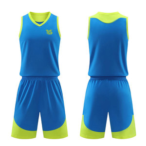 Uniforme de basket-ball pour hommes durable et léger avec short en jersey, vêtements de sport durables, idéal pour les matchs et l'entraînement compétitifs - Product Image 1