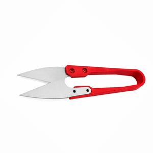 U Shape Stainless Steel <b>Plastic</b> Handle Smooth <b>Edge</b> DIY OEM Multi-Purpose Embroidery Scissors Sewing Thread Cutter Knitting Snips - Product Image 6