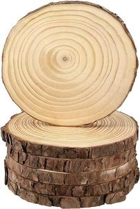 Handmade Durable Classic Wood Coaster Set-Natural Wooden <b>Drink</b> Cup & Table Coasters for Kitchen Use - Product Image 2