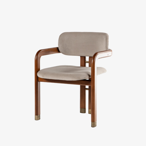Midcentury Modern Oval <b>Dining</b> <b>Table</b> Set <b>with</b> 6 Solid Back <b>Chairs</b> Wood Home Furniture - Product Image 3