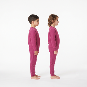 Conjunto Deportivo de Cuello Redondo para Niños, Sudadera y Pantalones de Felpa de Algodón, Ropa Casual de Invierno - Product Image 4