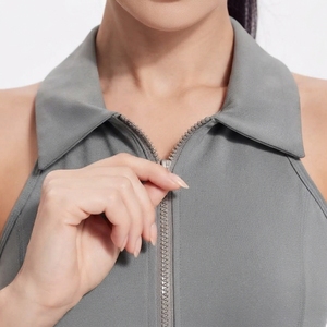 Custom <b>Plus</b> <b>Size</b> Tennis Wear Female Quick Dry Mesh Sports Tank Top Tennis <b>Skirt</b> With Fitness <b>Skirt</b> Breathable with Pockets - Product Image 3