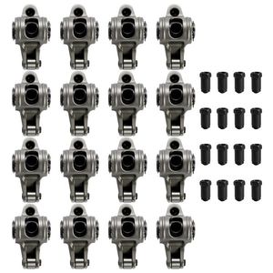 Kit de Balancines de Rodillos Completos de Acero Inoxidable con Relación 1.6 y 7/16 Pulgadas para Motores Chevy SBC 350 Sin Alineación Automática, Sistemas de Afinación Estándar - Product Image 6