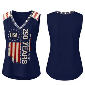 Camiseta sin mangas personalizada para mujer, cuello redondo, ecológica, con serigrafía, informal, transpirable, tejida, 95% nailon, con logo frontal. - Product Image 1
