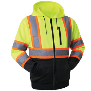 Chaqueta de lona informal con capucha y forro polar, gruesa y cálida, para clima frío, para hombre. - Product Image 3