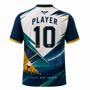 Camiseta de Fútbol Sublimada para Fanáticos de la Copa Mundial 2026, Edición Langosta Costera, de Secado Rápido - Product Image 4