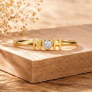 IGI Certified 0.30ct Heart Brilliant Cut Lab Grown Diamond Minimal 10K 14K 18K Solid Gold Diamond Engagement <b>Ring</b> Color E VVS - Product Image 2