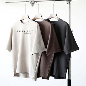 Camisetas de hombre de alta calidad, de algodón jersey, tela suave, cuello redondo, manga corta, logotipo personalizado, talla grande, estilo casual. - Product Image 2