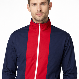 Gants d'hiver chauds coupe-vent personnalisables avec logo, fermeture éclair, col montant, en laine/cachemire légers, grandes tailles – Vente en gros pour la ville - Product Image 3