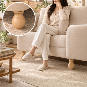 Turned Wood <b>Sofa</b> Legs Replacement Furniture Feet Solid Wooden Cabinet Table Chair Legs Wholesale Manufacturer - Product Image 3