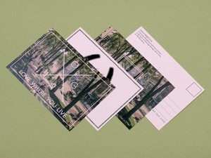 Tarjeta de agradecimiento, invitación, tarjeta de boda, tarjeta plegable, tarjeta de agradecimiento, tarjeta con impresión completa - Product Image 4