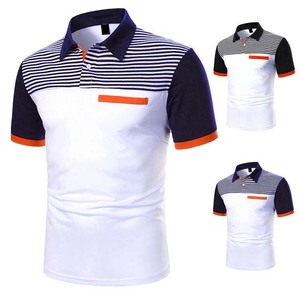 High Quality 100% Cotton 12 Colors Custom Printing Embroidery OEM logo Plain Blank Men Polo t Shirt Polo Shirt - Product Image 5