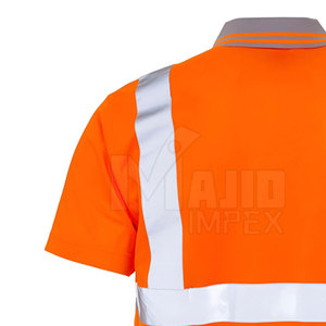 Chemises à manches courtes respirantes et durables pour les travaux en extérieur, polos de travail respirants pour hommes - Product Image 6