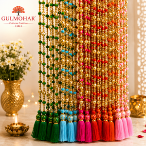 Nueva Decoración para Bodas, Guirnalda de Bolas de Terciopelo Coloridas, Cuerdas de Campanas con Pompones, Decoración Festiva para Bodas, Decoración para el Hogar, Decoración para Escenarios - Product Image 1