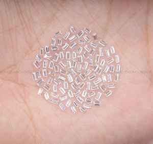 Diamant blanc de laboratoire taille baguette 2,0 x 1,0 mm (couleur D) certifié IGI, diamant de laboratoire clair pour la fabrication de bijoux - Product Image 6