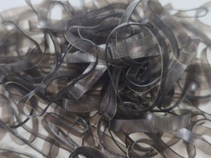 Élastiques à cheveux TIETYP, bandeaux en caoutchouc élastique, couleur unie, minimaliste, moderne, usage quotidien, pour femmes, emballage en carton, fabriqué en Corée - Product Image 5