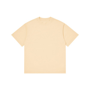 เสื้อยืดสตรีทแวร์ผู้ชายคุณภาพสูง ทรงโอเวอร์ไซส์ ผ้าคอตตอน 100% เนื้อหนา ตัดเย็บพิเศษ ดีไซน์ไหล่ตก ผ้าถัก - Product Image 2