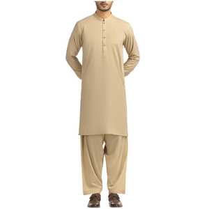 Salwar Kameez de Lujo para Hombre, Tela de Algodón, Ropa de Fiesta, Kurta Elegante, Colección Eid, Ropa India y Pakistaní - Product Image 1