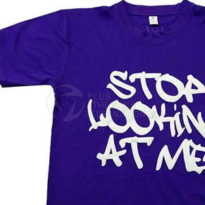 Nuevo Diseño, Personaliza tu Propio Logotipo, Camisetas de Hombre con Estampado Puff, Más Vendidas, 100% Algodón, Secado Rápido, Transpirables - Product Image 2