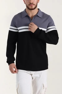 เสื้อสเวตเชิ้ตผู้ชาย คอโอ แขนยาว ผ้าฝ้ายฟลีซ 100% ปักลาย แห้งเร็ว น้ำหนักผ้า 160 กรัม ป้องกันการหดตัว เหมาะสำหรับฤดูหนาว - Product Image 5