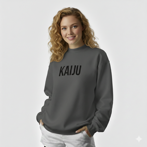 Sweat-shirt surdimensionné pour femme, couleur unie personnalisée, col montant, toucher doux, coupe décontractée, à porter tous les jours, manches longues, respirant - Product Image 3