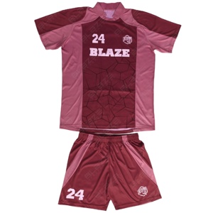 Camisetas de uniforme de fútbol para adultos al por mayor camisetas de fútbol de manga corta con estampado personalizado para hombre conjuntos transpirables camiseta de fútbol - Product Image 1