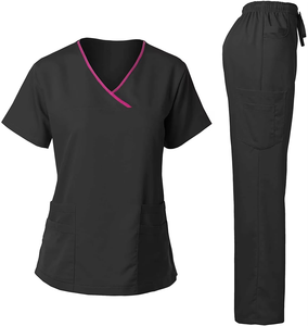 Ensemble de blouses médicales unisexe ANSIS STAR INDUSTRIES, très vendu, en polyester/rayonne tricotée, respirant, extensible, haute qualité, pour usage hospitalier - Product Image 2
