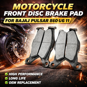 Plaquettes de frein à disque avant pour moto Bajaj Pulsar 180 UG 11, haute performance, remplacement OEM - Product Image 3