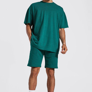 Conjunto Deportivo Informal Ligero y Transpirable de Dos Piezas para Hombre, Conjunto de Verano de Dos Piezas con Logotipo Personalizado - Product Image 1