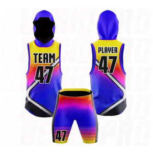 ชุดแข่งขันอเมริกันฟุตบอลชาย 7v7 คุณภาพพรีเมียม ผลิตจากโรงงาน ชุด 7 คนต่อทีม พร้อมลายพิมพ์แบบซับลิเมชั่นตามสั่ง - Product Image 1