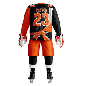 Uniforme de Hockey sobre Hielo Ligero Personalizado para Adultos con Material de Poliéster Premium, Diseño Transpirable, Último Estilo, Ajuste Cómodo - Product Image 3