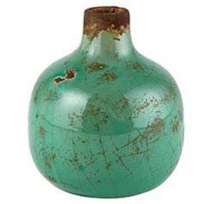 Vase décoratif en métal aluminium martelé style Art Déco, laiton antique, résistant à la rouille, base antidérapante, pour la maison et le bureau - Product Image 6