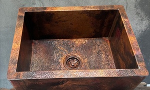 decorative washbasin copper premium home decor copper sink eco copper <b>basin</b> recyclable copper sink sustainable bathroom <b>basin</b> - Product Image 3